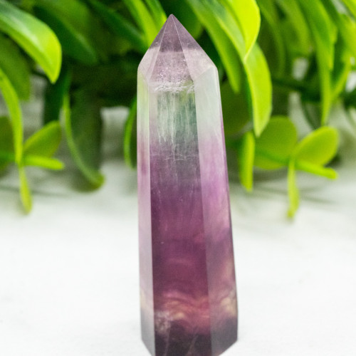 Medium Rainbow Fluorite Tower #2