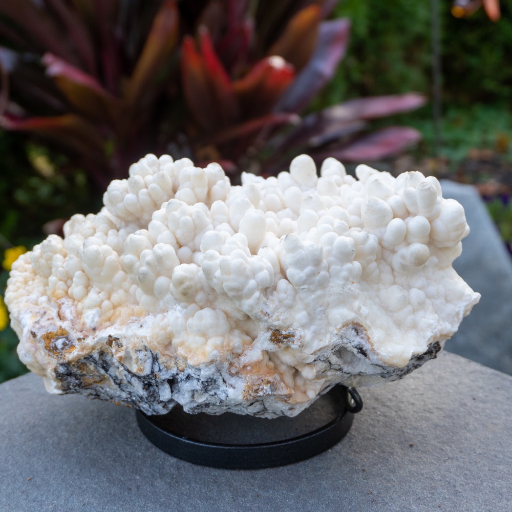 Steel Mounted Sub Saharan Cloud Calcite