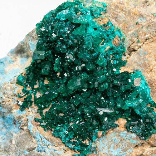 Dioptase with Chrysocolla #5