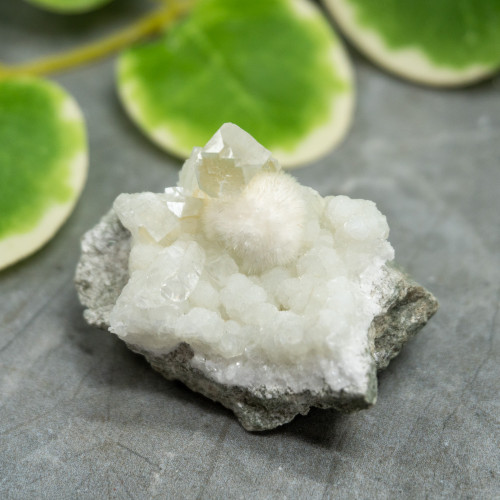 Okenite with Quartz #5