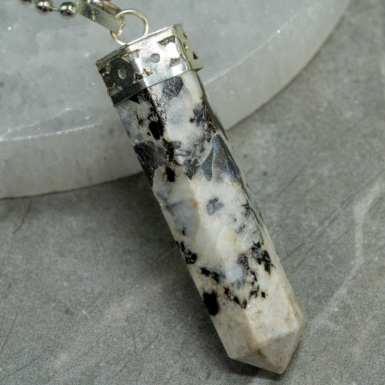 Blue Jay Sapphire Necklace #3