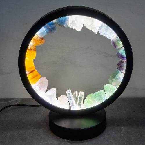 Multi Crystal Portal Lamp