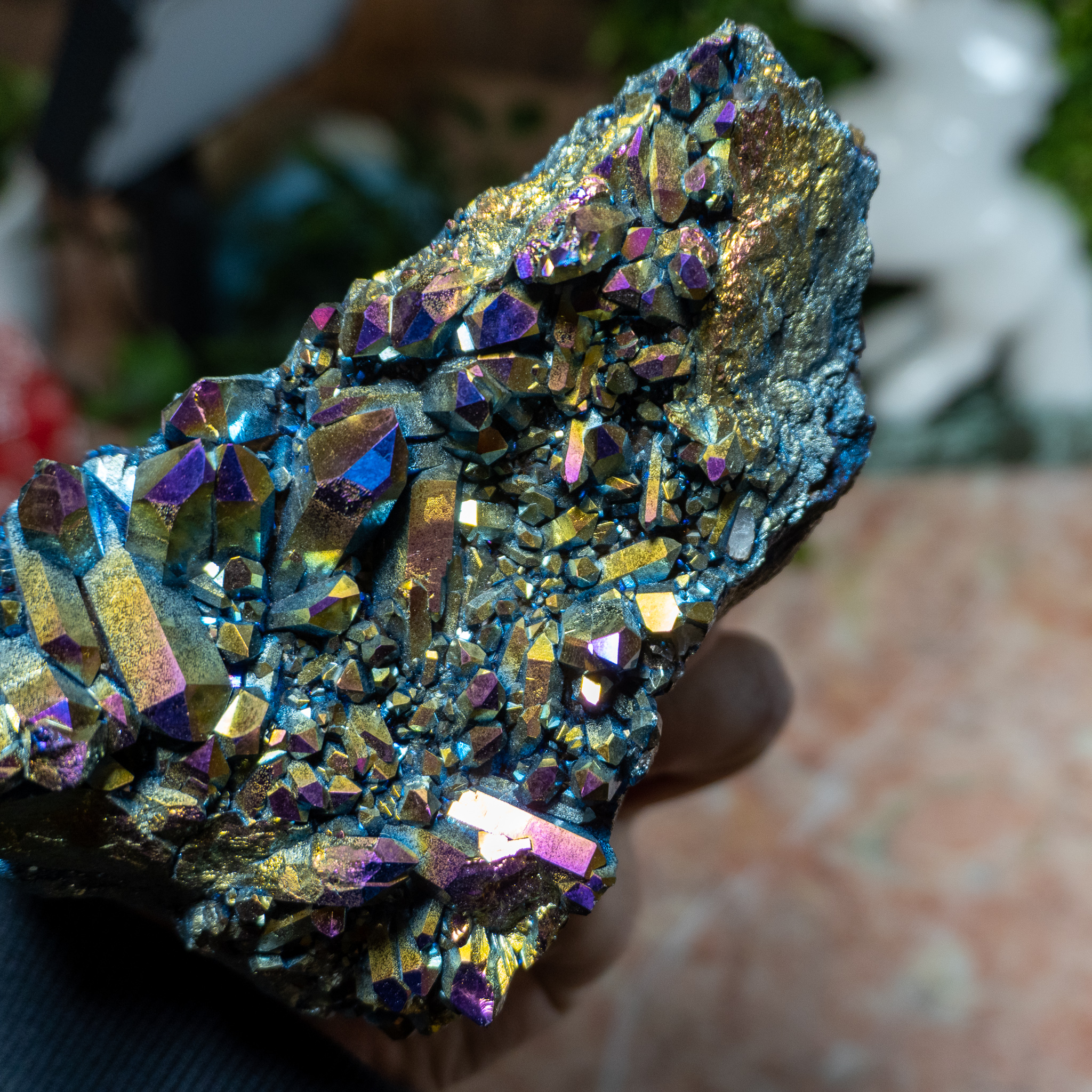 Titanium Quartz Cluster 1 The Crystal Council 655