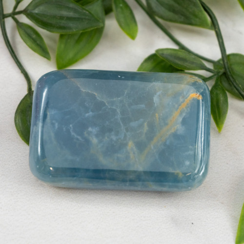 Blue Onyx Palmstone #5
