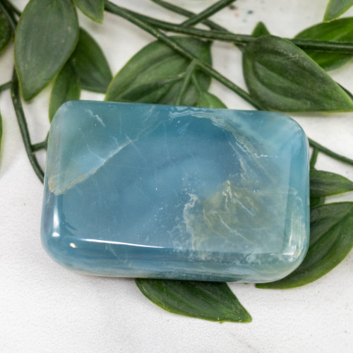 Blue Onyx Palmstone #2