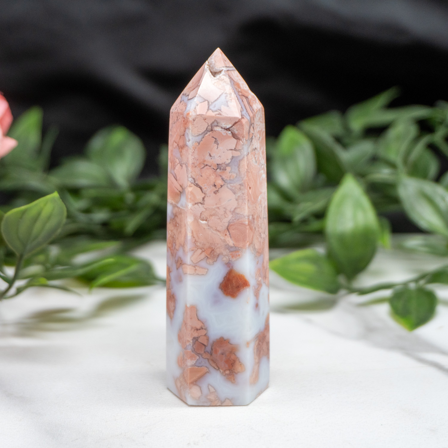 Cotton Candy Agate Tower #6