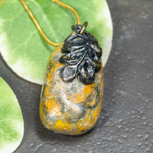 Bumblebee Jasper Necklace #1