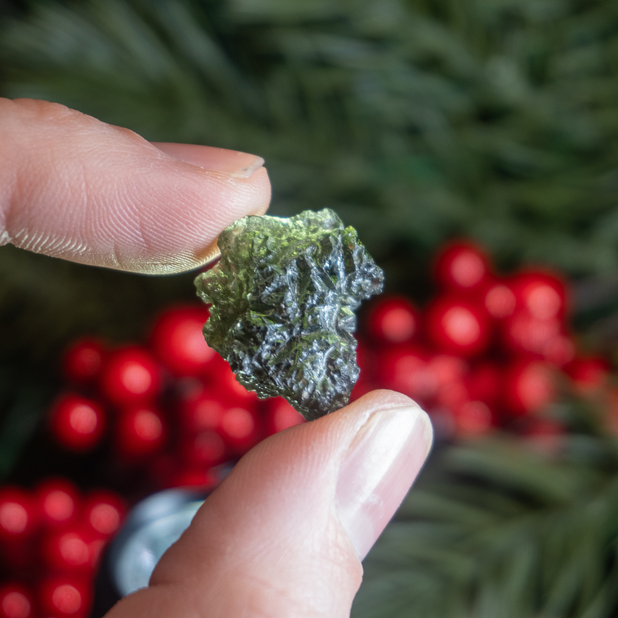 A Grade Moldavite #3 (4.6 grams)