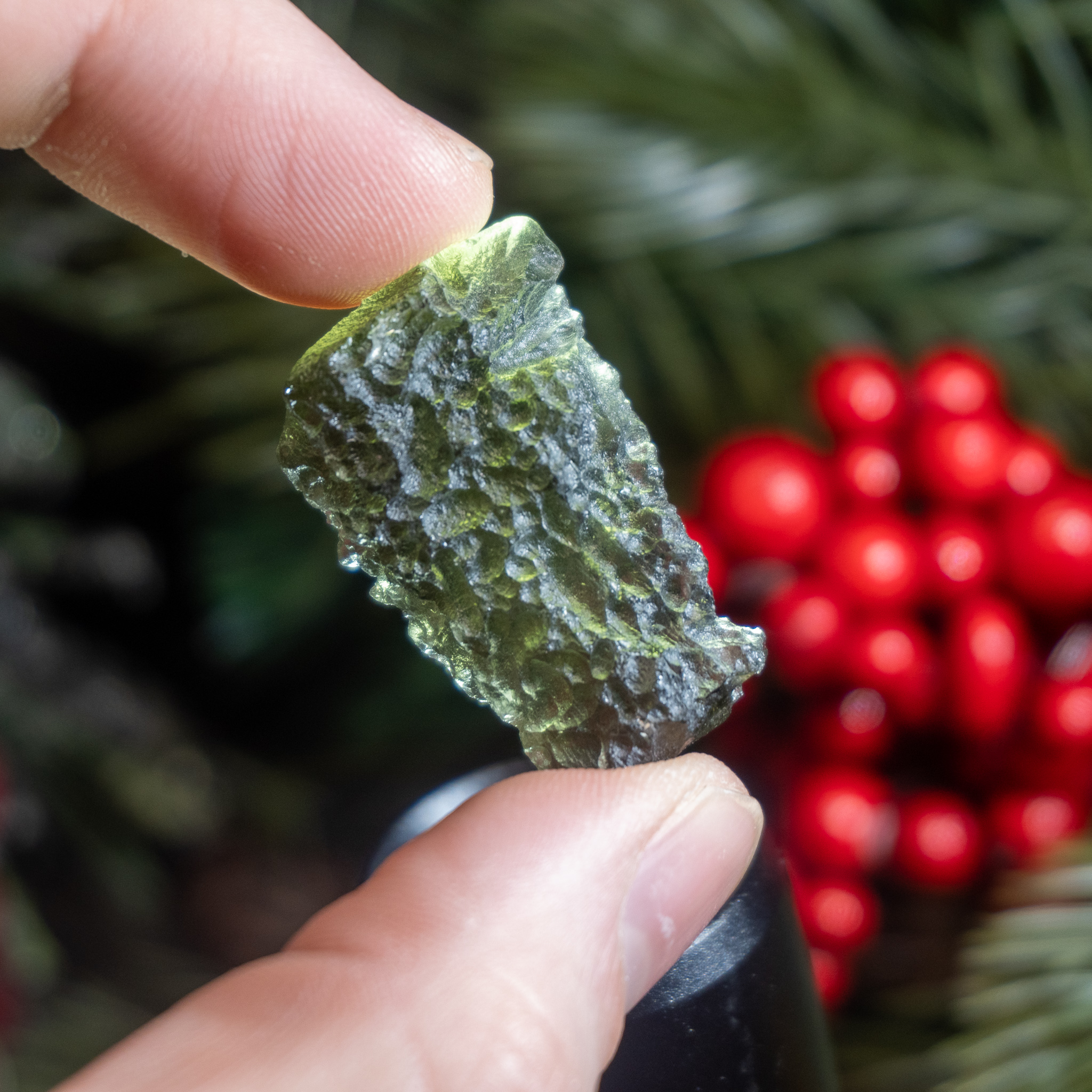A Grade Moldavite #5 (9.3 grams)