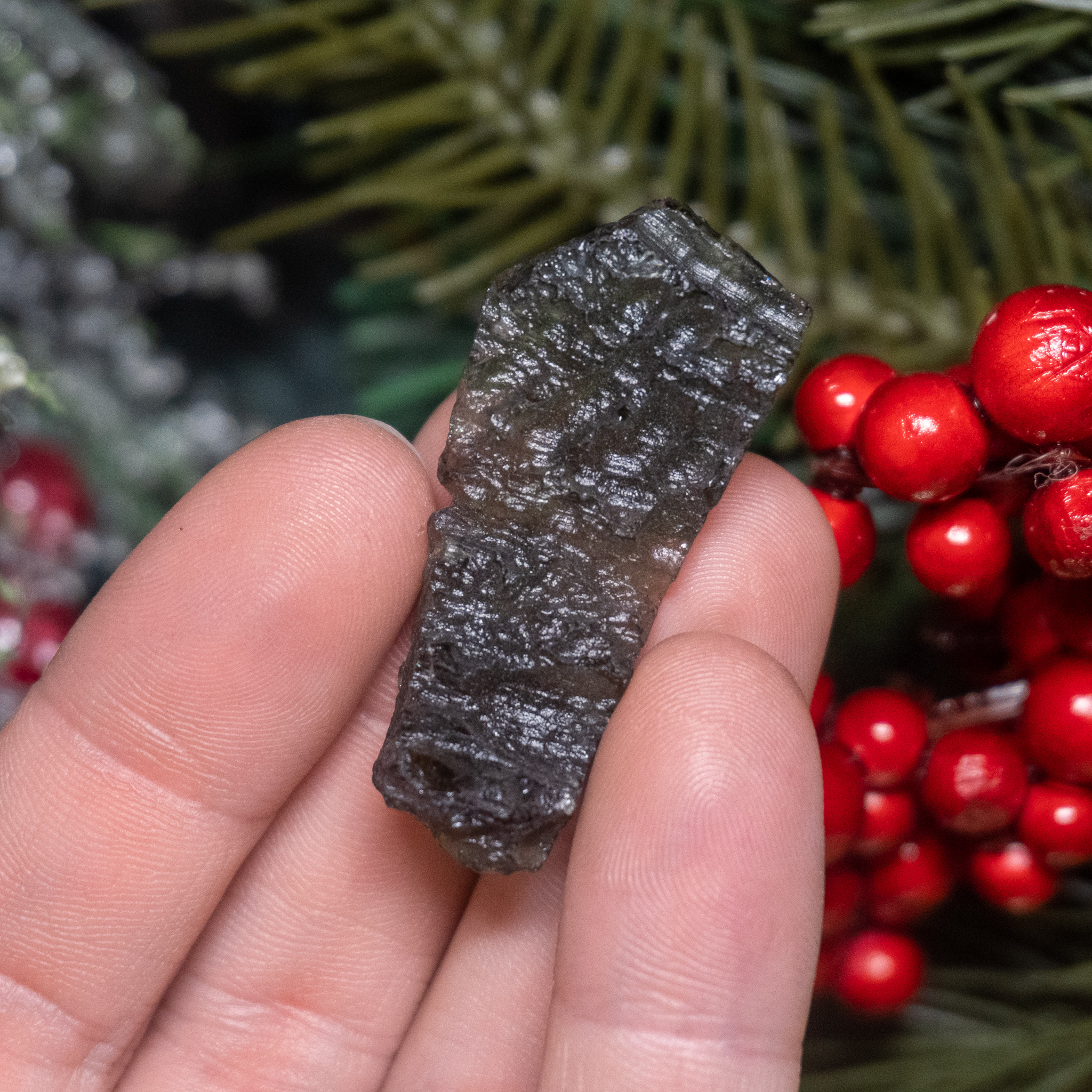 A Grade Moldavite #9 (8.5 grams)