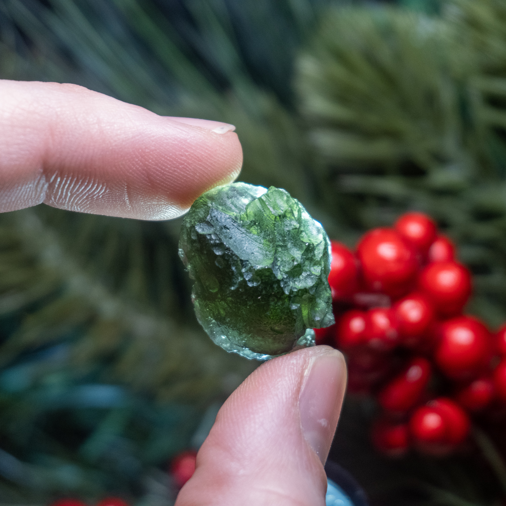 A Grade Moldavite #10 (7.9 grams)