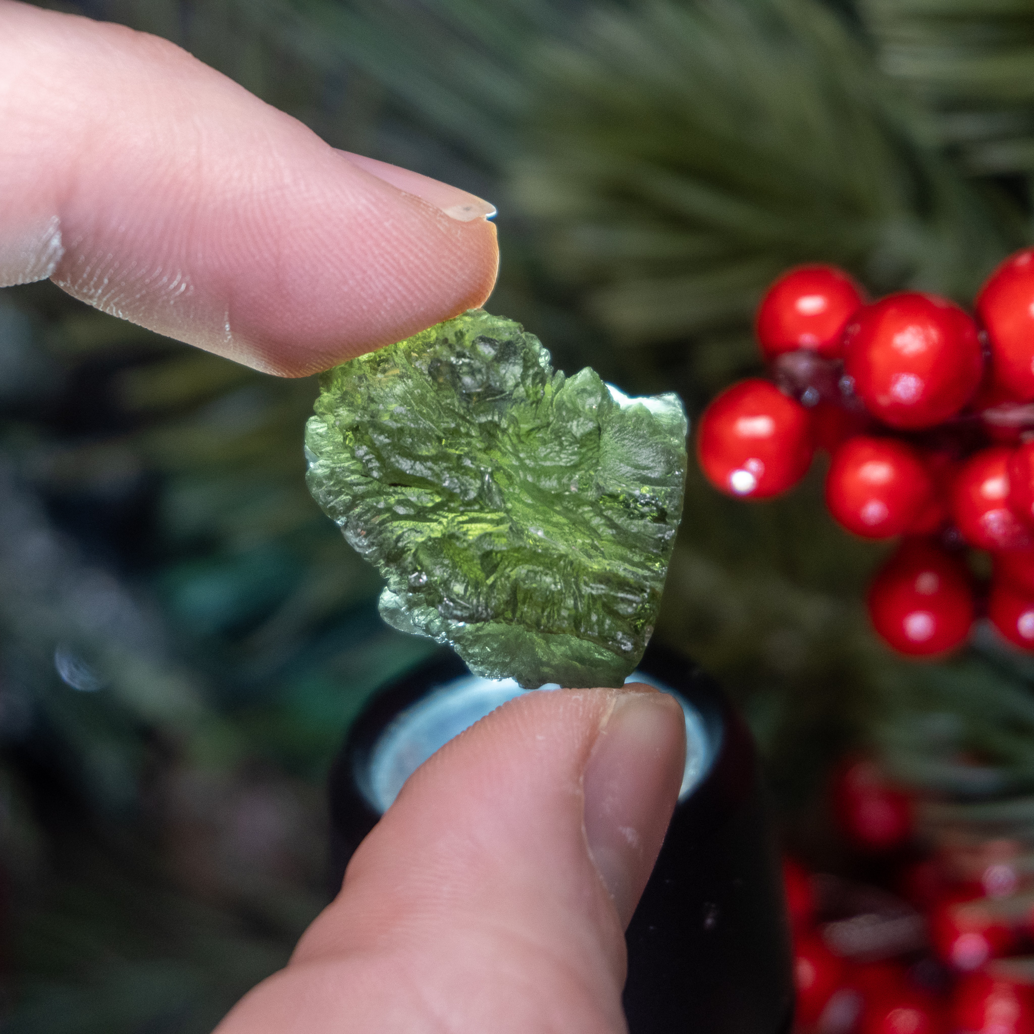 A Grade Moldavite #11 (7.6 grams)