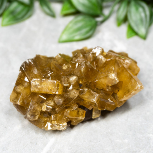Golden Barite on Fluorite #11