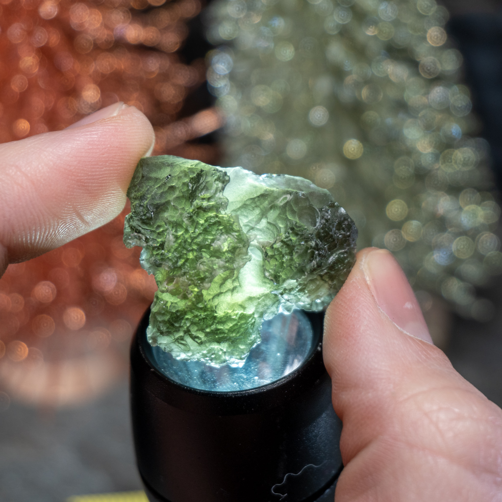 A Grade Moldavite #19 (8.9 grams)