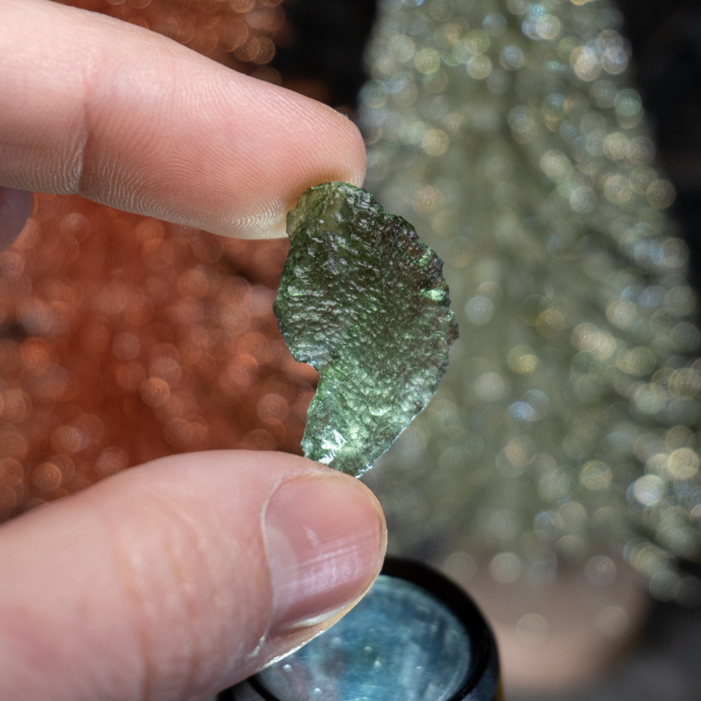 A Grade Moldavite #21 (2.7 grams)