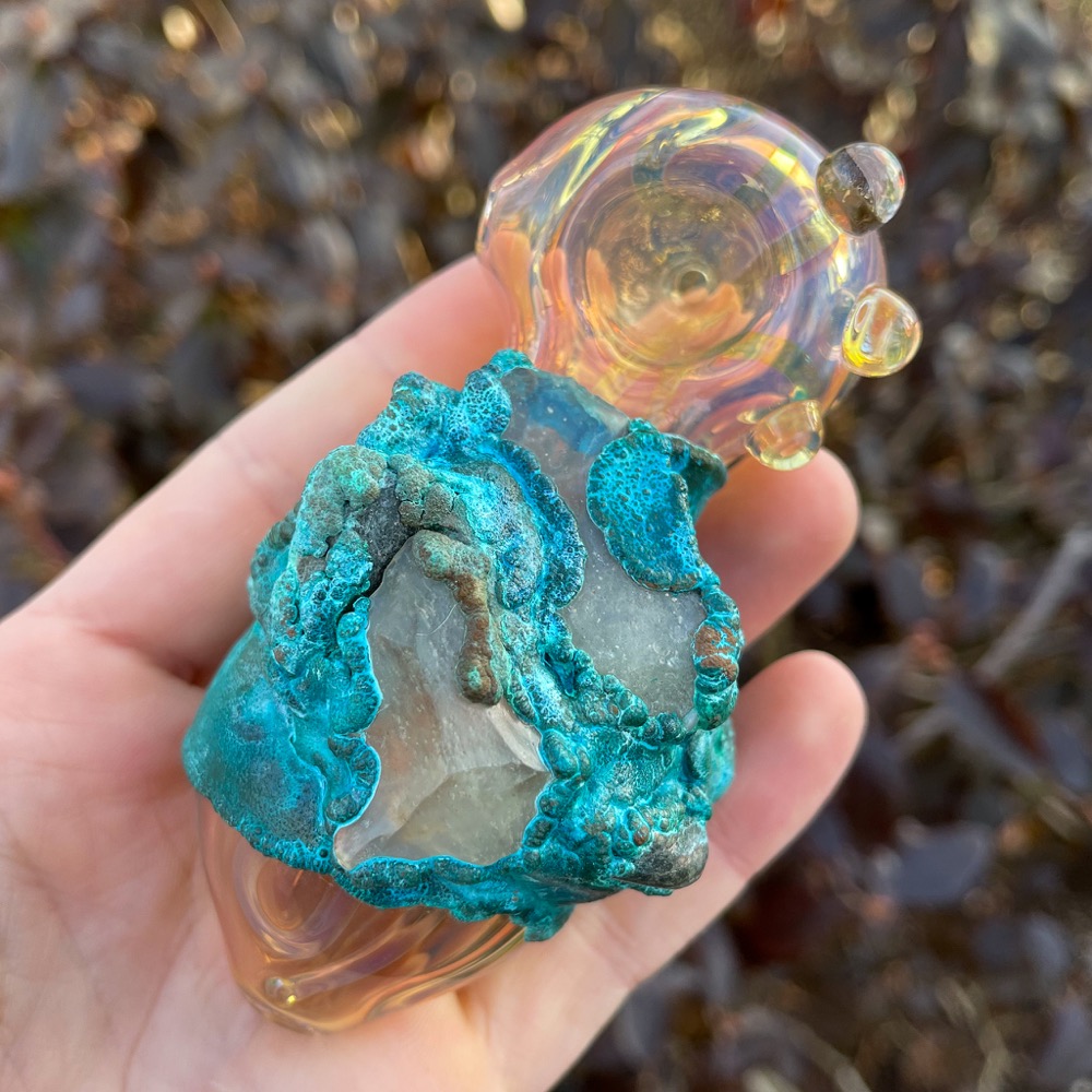 Libyan Desert Glass Smoking Bowl
