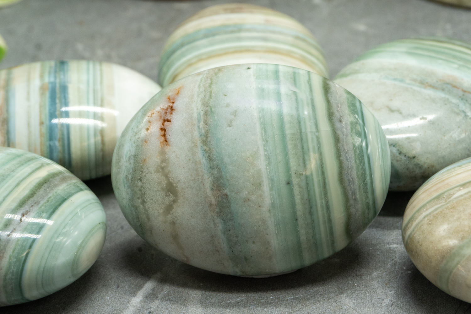 Green Banded Agate
