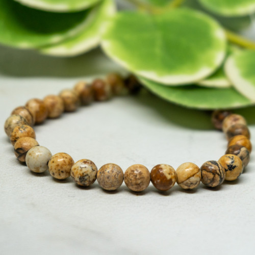 Picture Jasper Bracelet 6mm