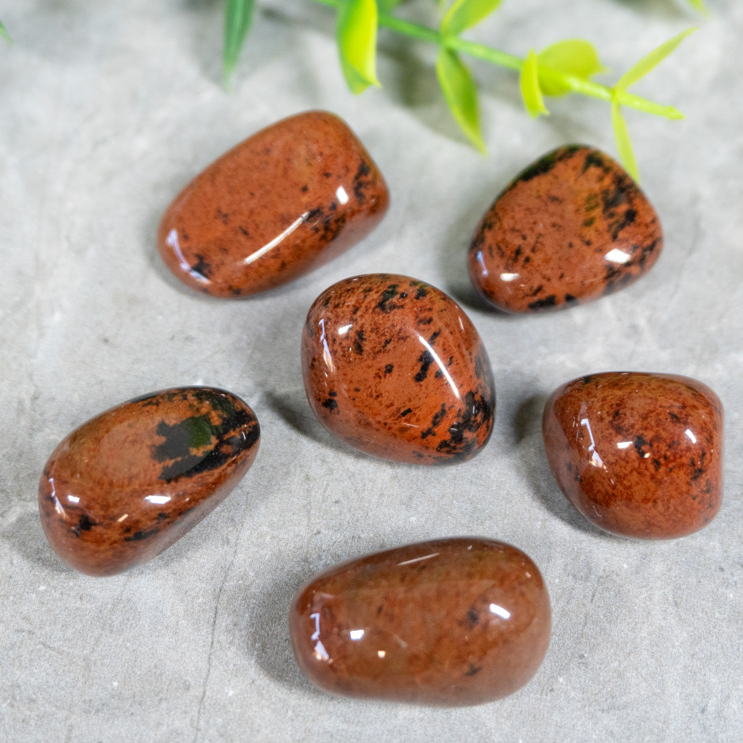 Mahogany Obsidian Tumbled