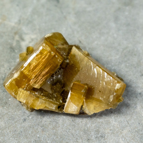 Golden Barite on Fluorite #13