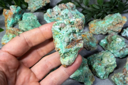 Green Hopeite