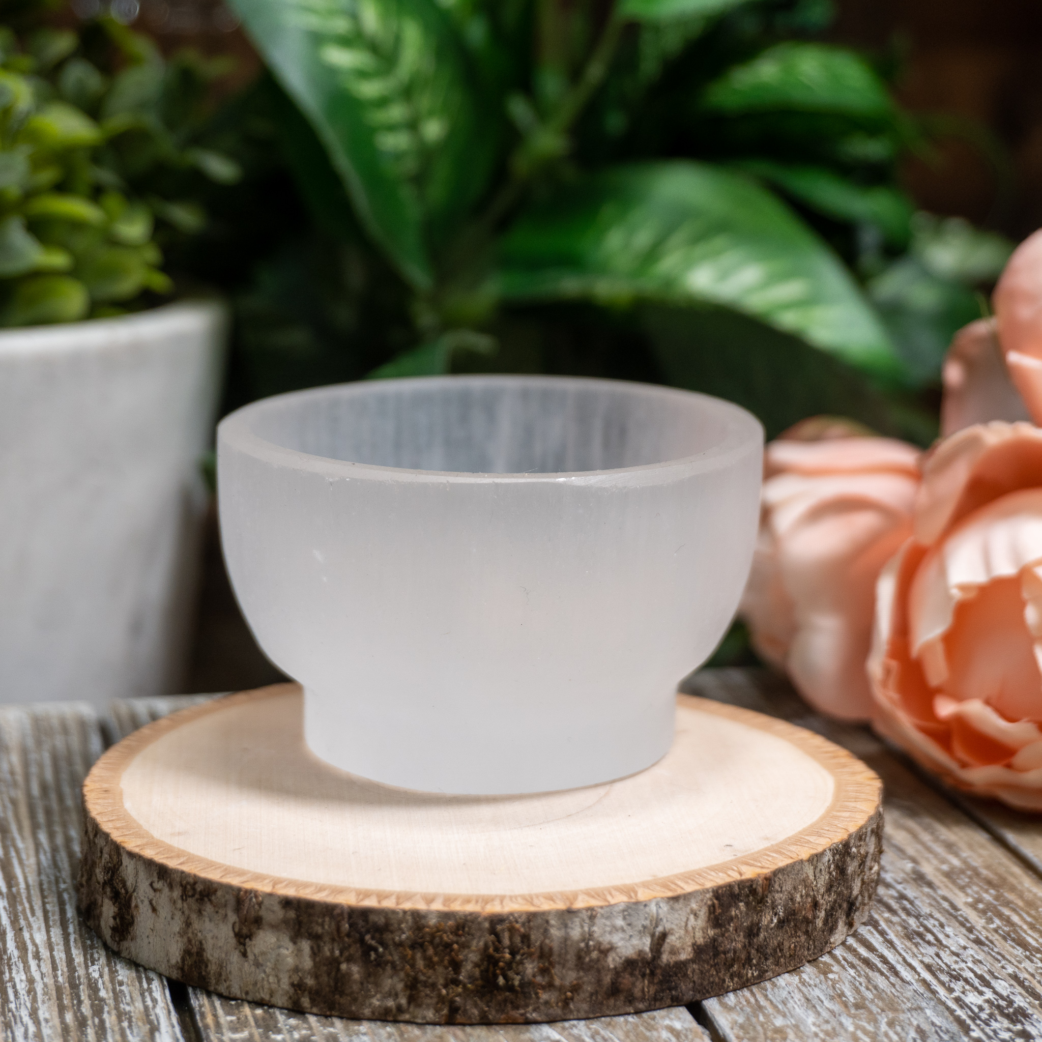 Selenite Small Bowl
