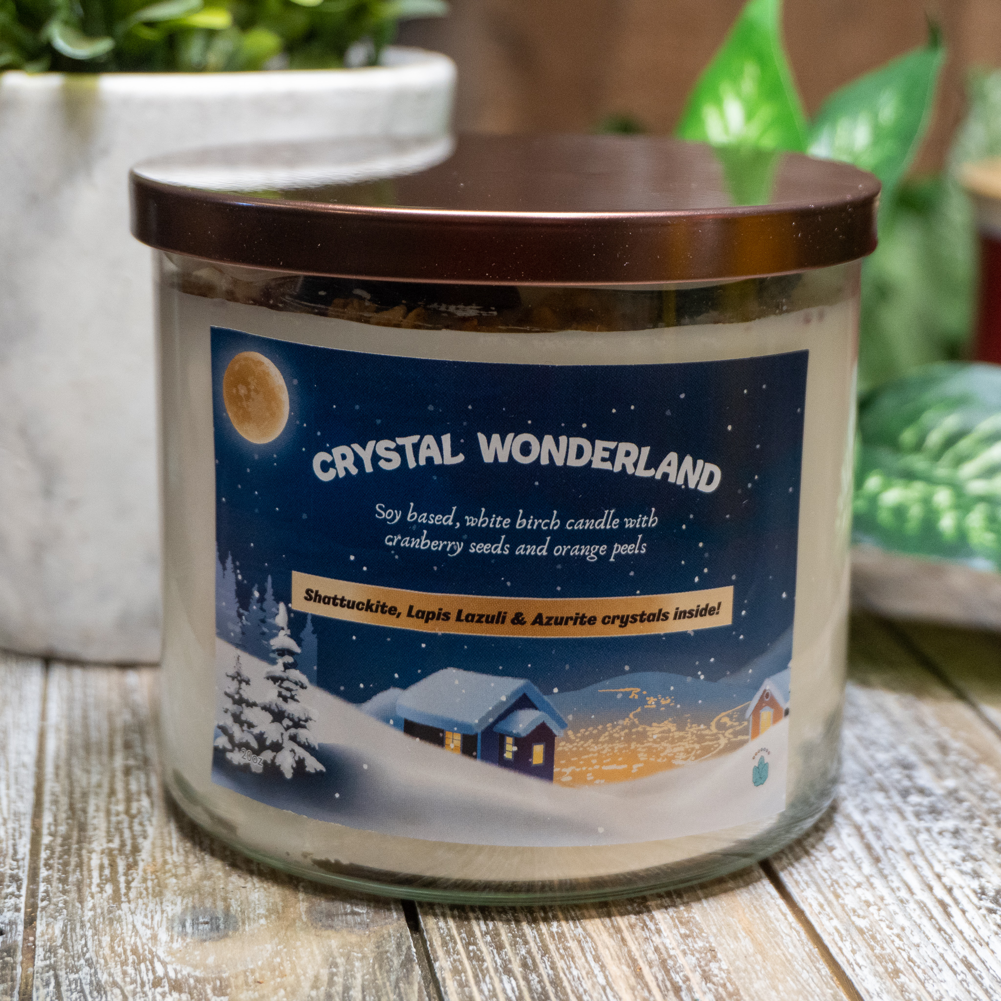 Winter Wonderland Candle The Crystal Council