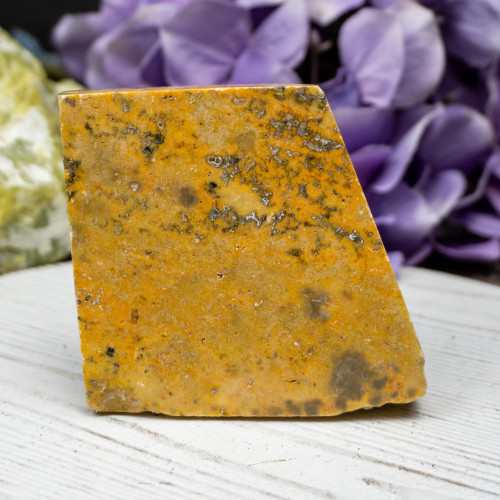 Bumble Bee Jasper Slab #12