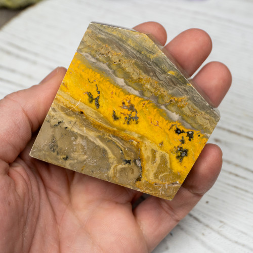 Bumble Bee Jasper Slab #10