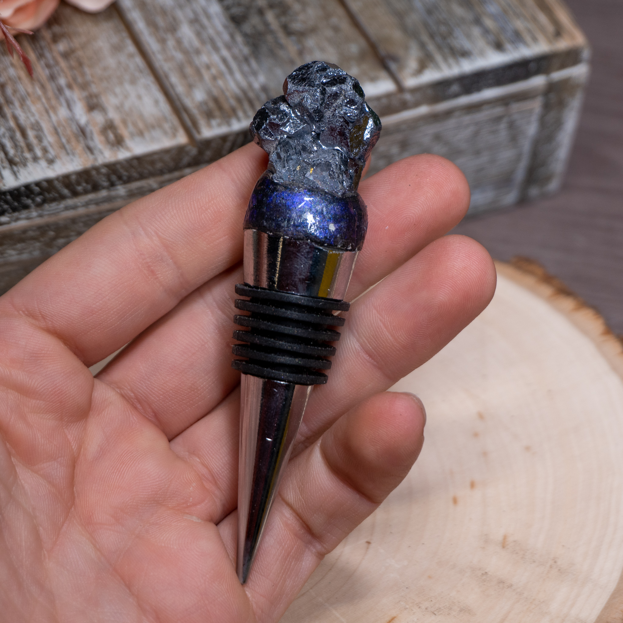 Galena Wine Stopper