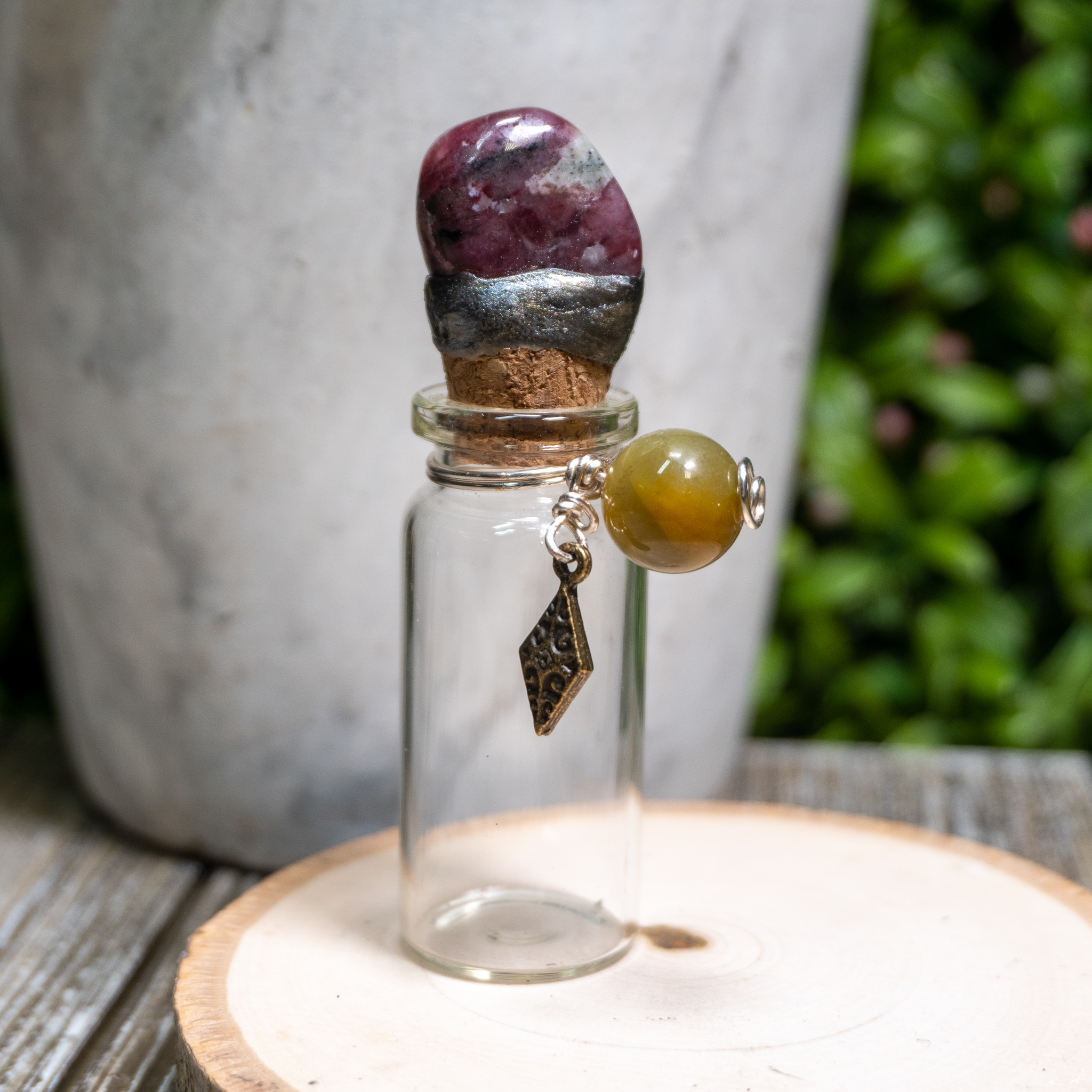 Tumbled Eudialyte Intention Jar