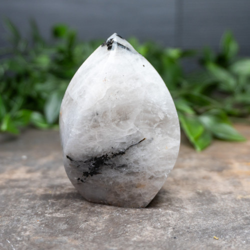 Tourmalinated in Quartz Flame #1