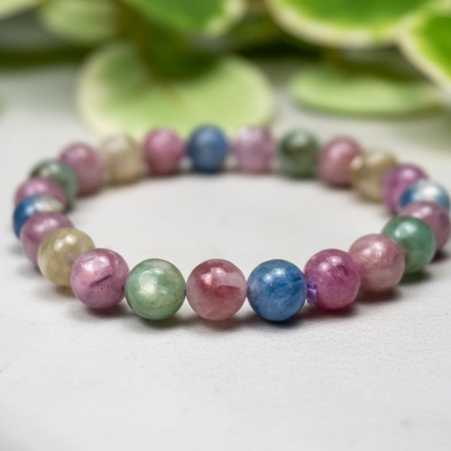 Kyanite & Mica Bracelet 8mm