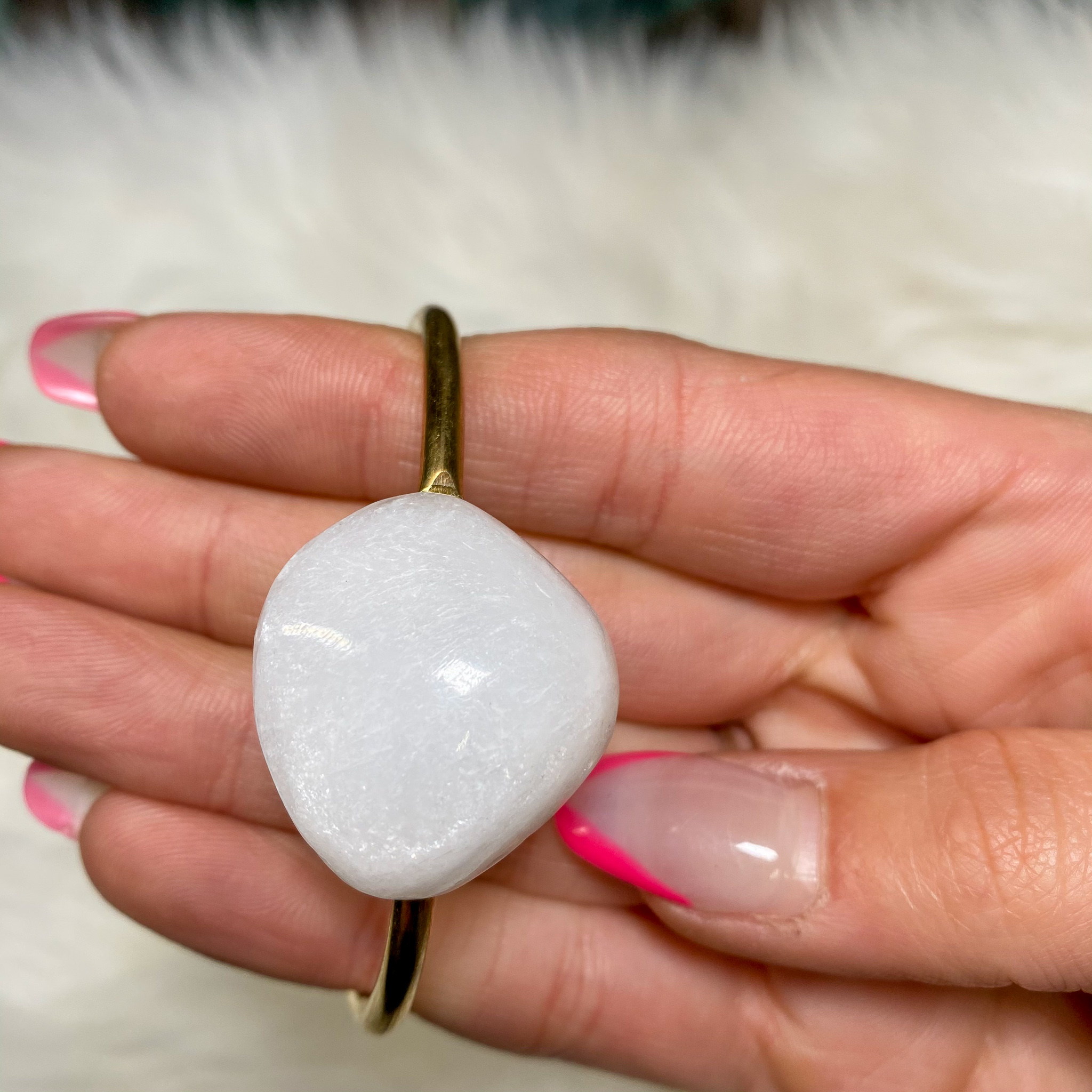 Barite Bracelet (Gold) - The Crystal Council