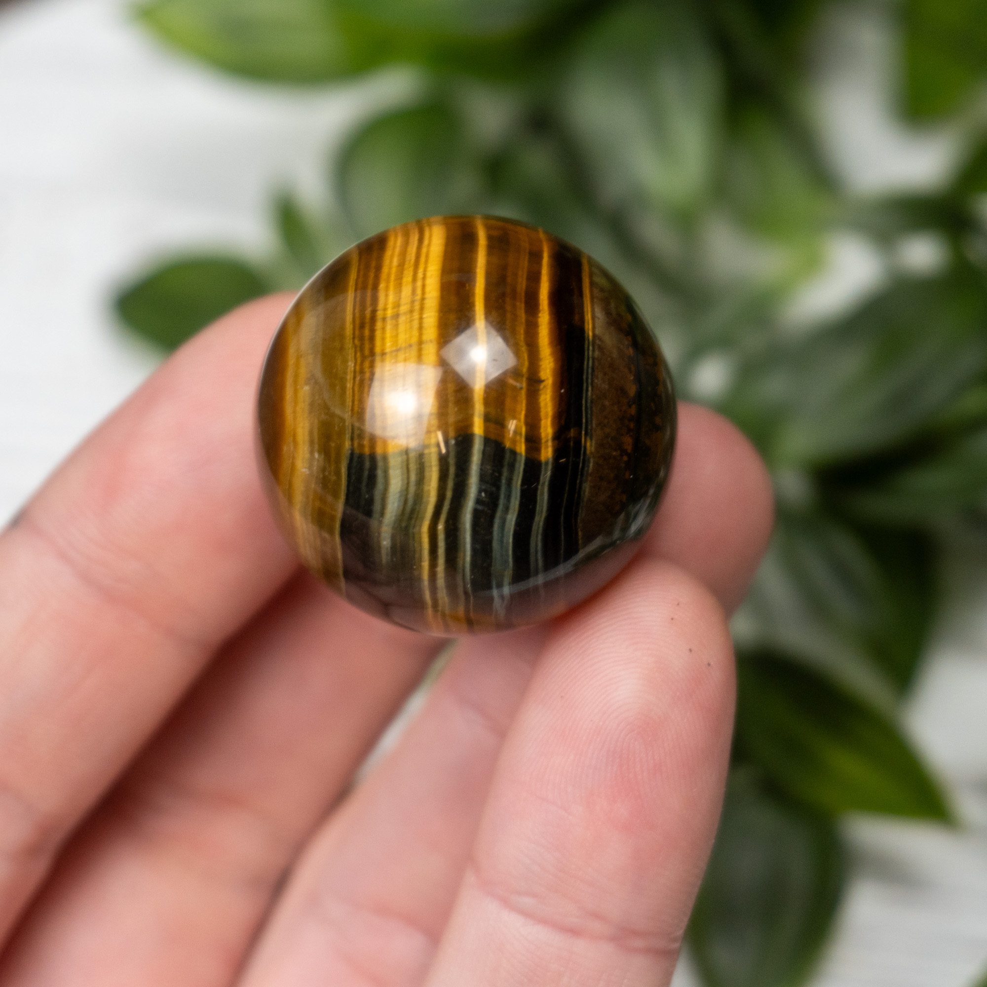 Multi Tiger Eye Sphere #2