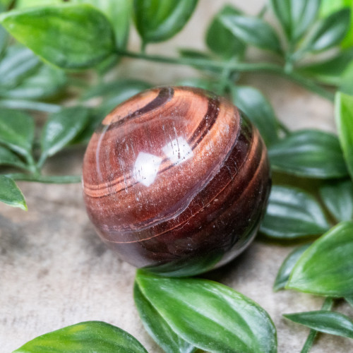 Red Tiger Eye Sphere #7
