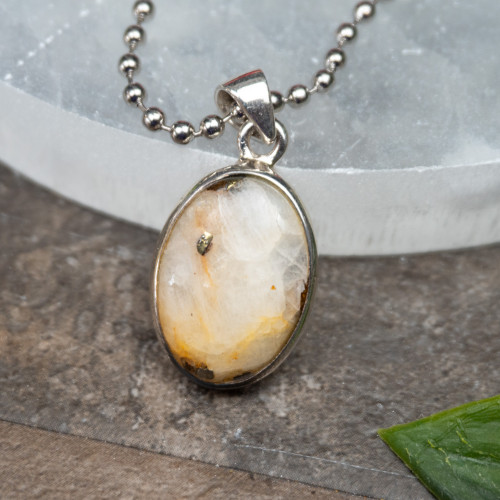 Cryolite Sterling Silver Necklace #1