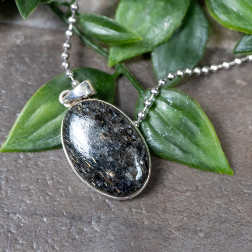 Nuummite Necklace #3