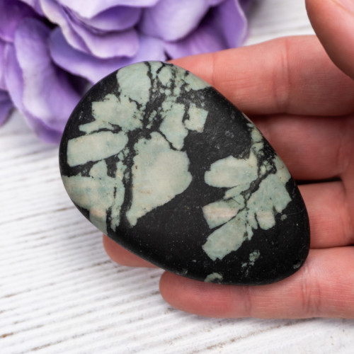 Chinese Writing Stone Polished #5