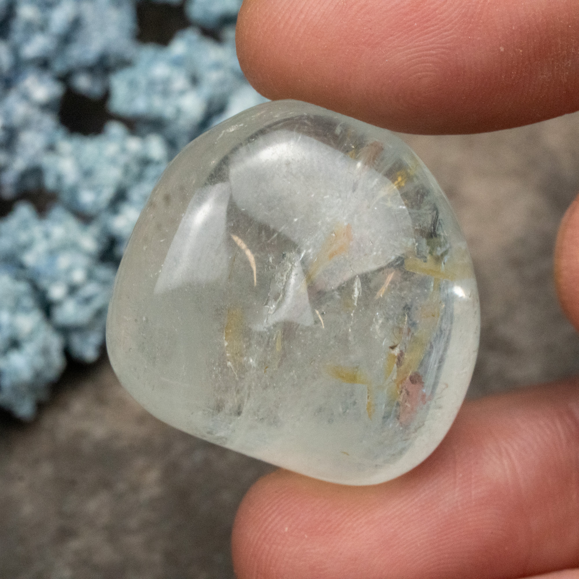 Polished Blue Topaz #5