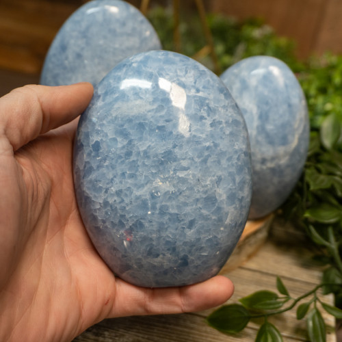 Large Blue Calcite Free Form