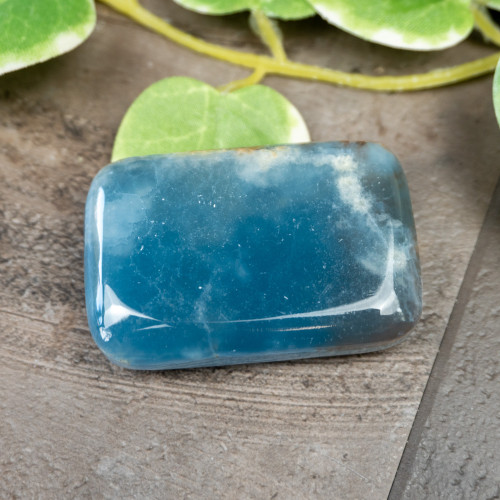 Blue Onyx Palmstone #10