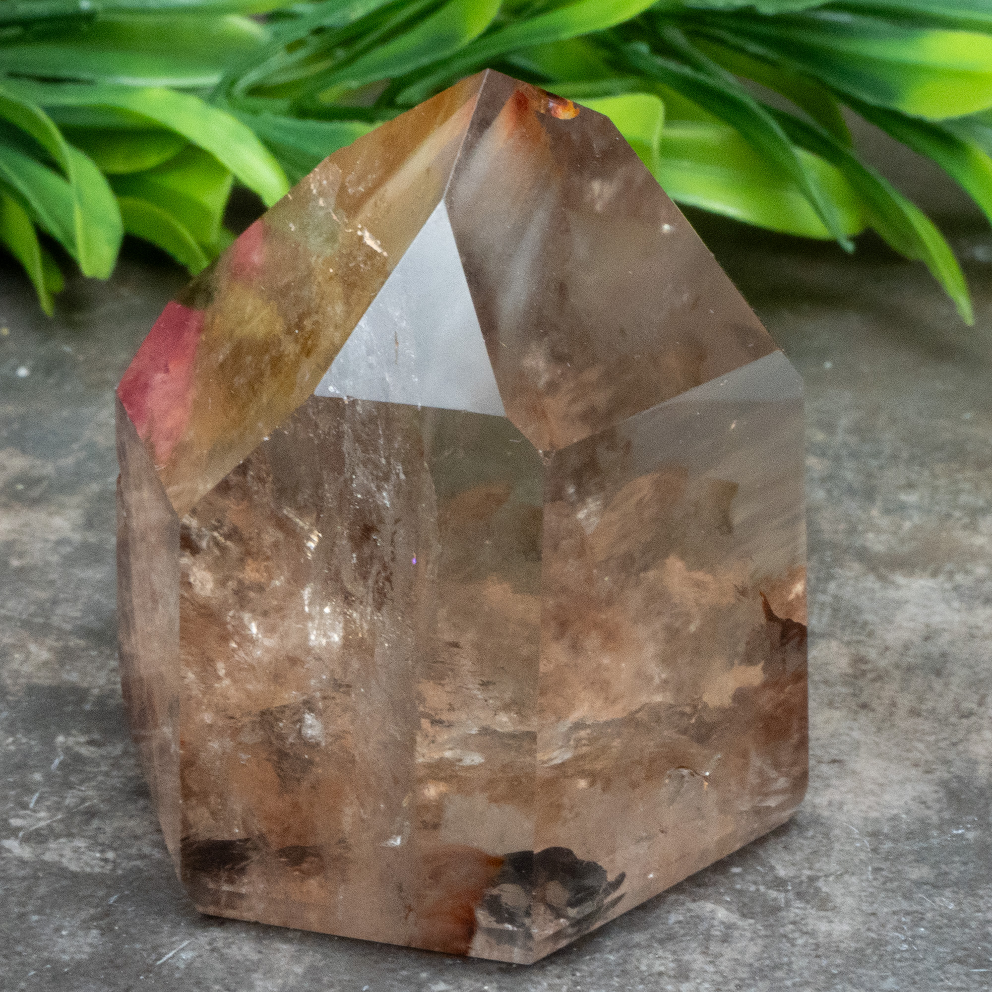 Amphibole Quartz Tower #7