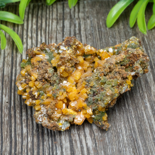 Wulfenite on Lead Matrix #1