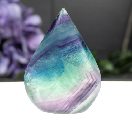 Rainbow Fluorite Flame #1