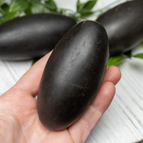 Black Shiva Lingam Large Random