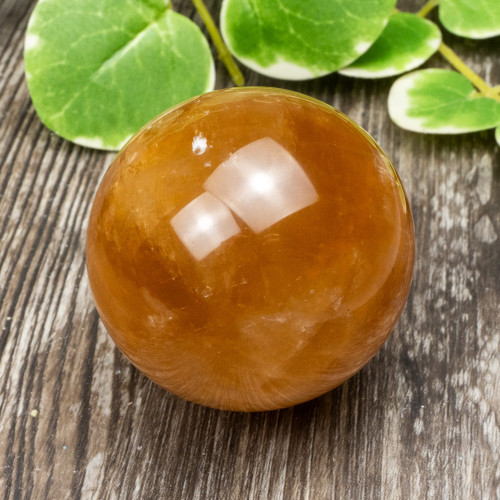 Honey Optical Calcite Sphere #1