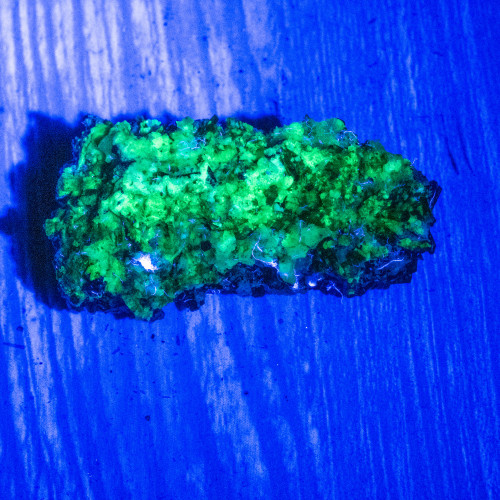 Black Tourmaline Crystallized with Hyalite Opal (Namibia) #1