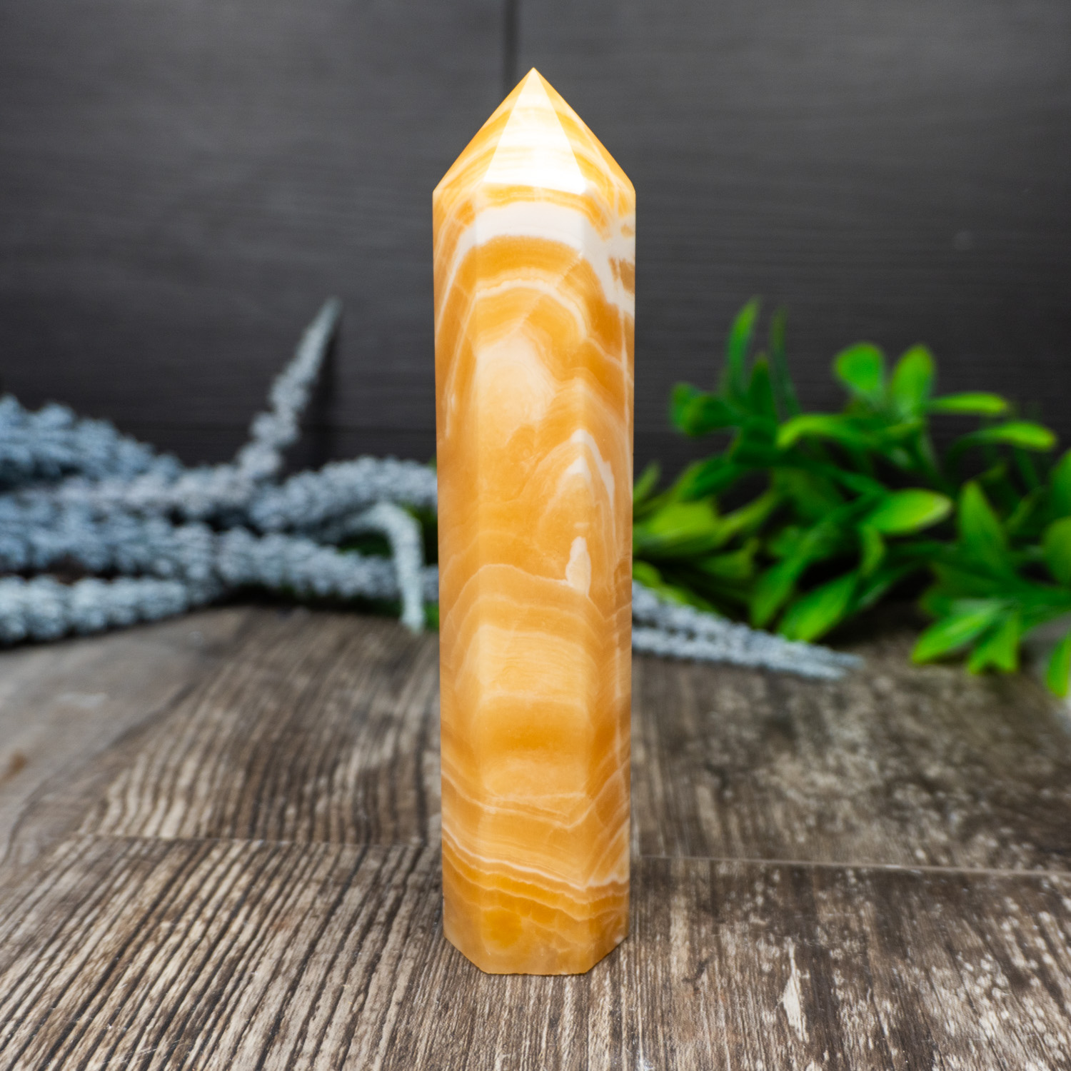 Honey Comb Calcite Tower #3