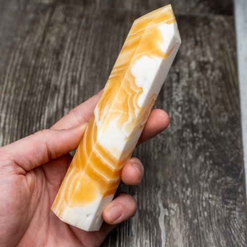 Honey Comb Calcite Tower #2